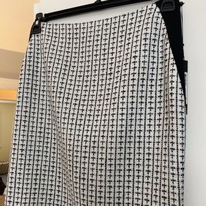 Ivanka Trump Tweed Straight Pencil Skirt Size 6